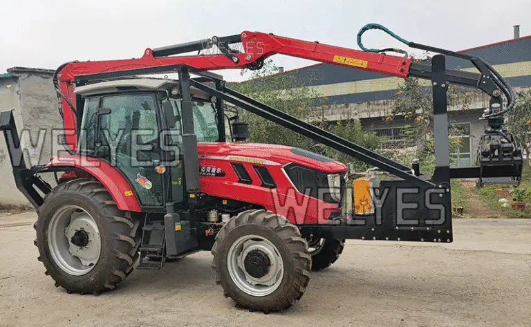 Tractor cranes loader